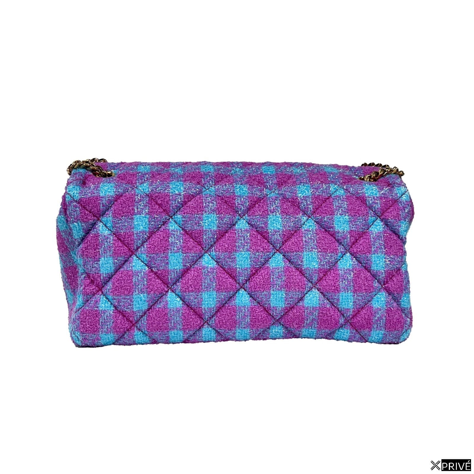 Sac porté croisé doré en Wool — 3