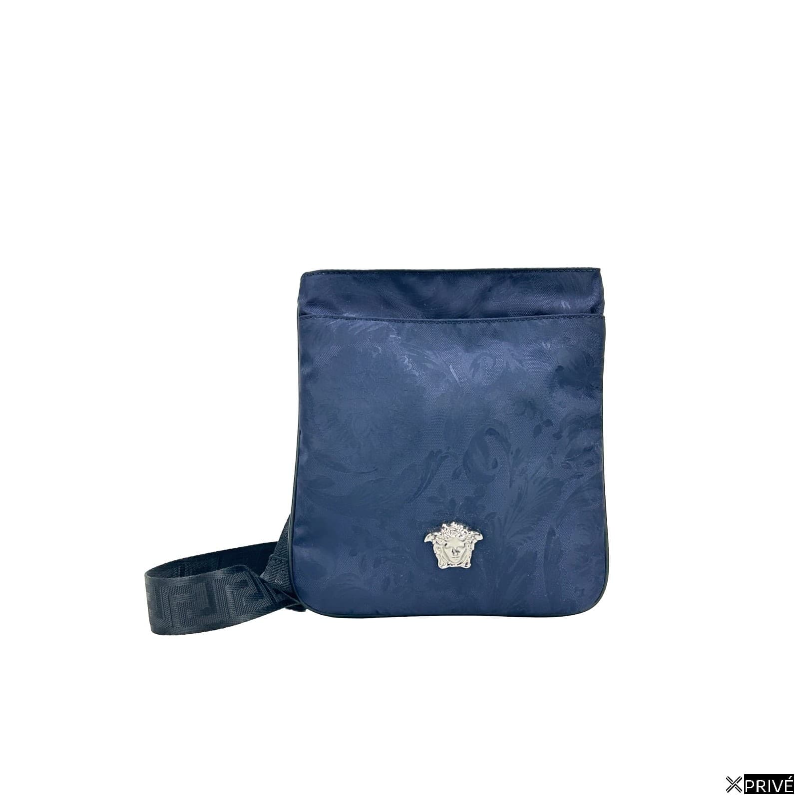 Sac porté croisé argenté en Toile — 1