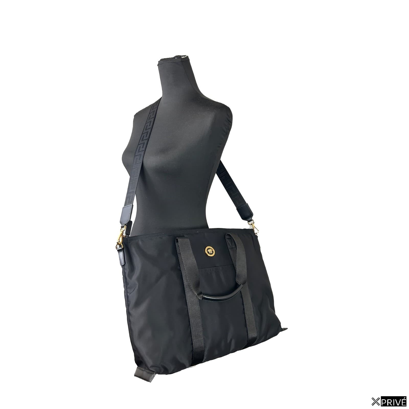 Sac bandoulière doré en Nylon — 2