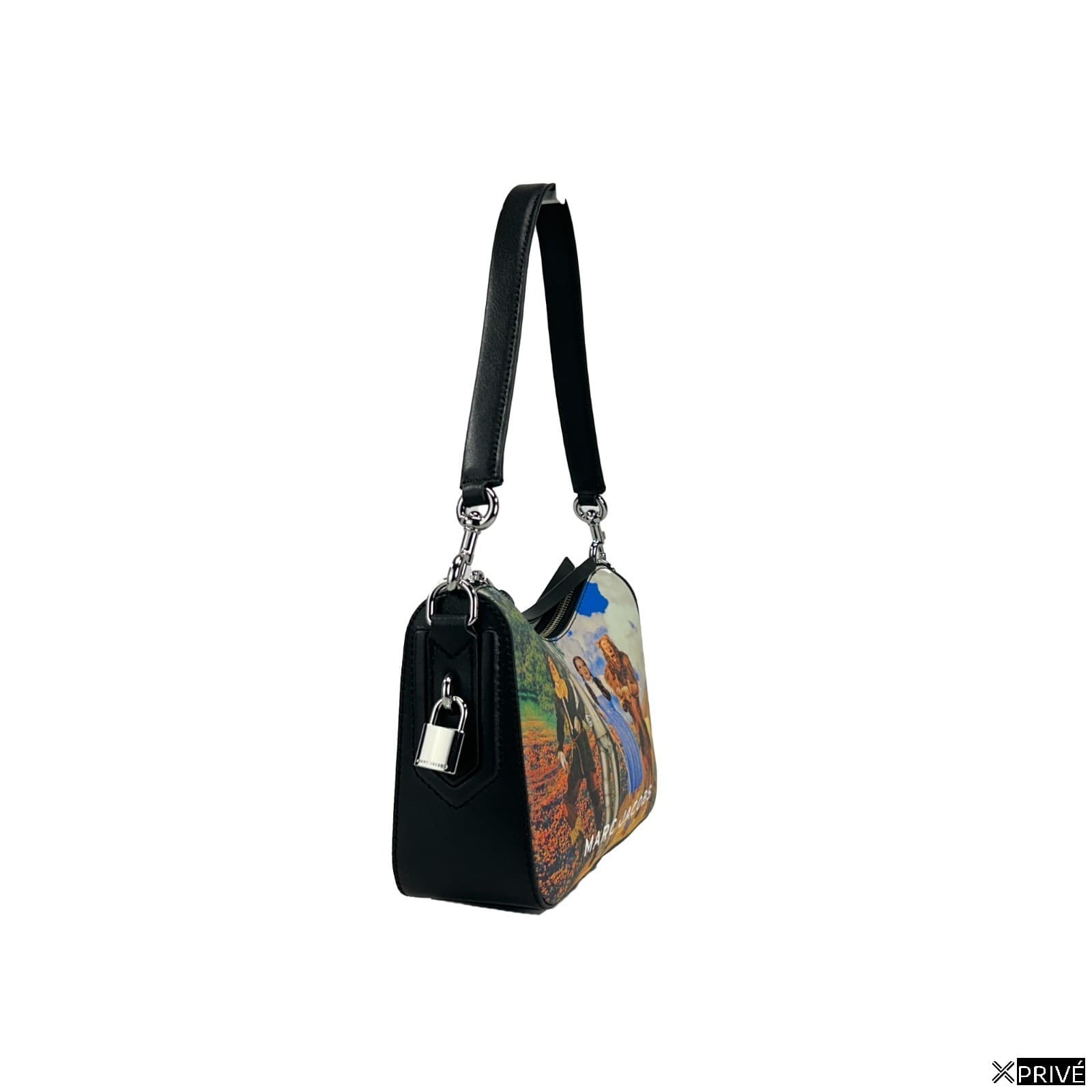 Sac porté croisé doré en Leather — 3