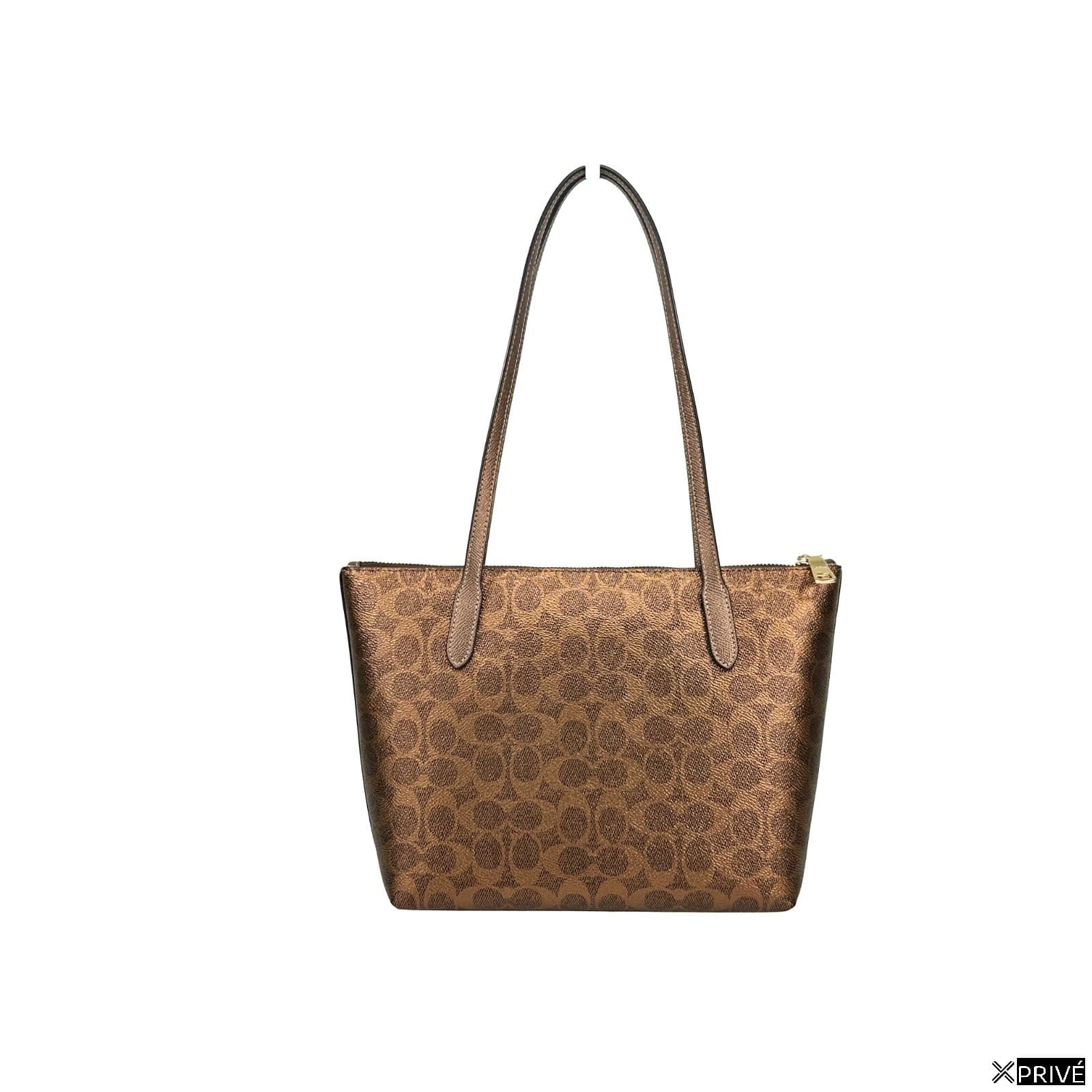 Sac porté croisé doré en Canvas — 3