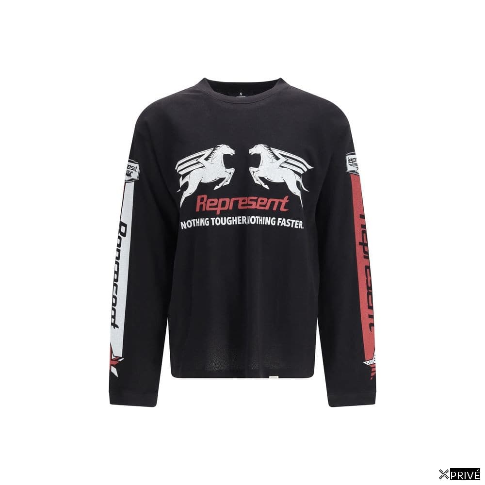 T-shirt noir en Coton — 1