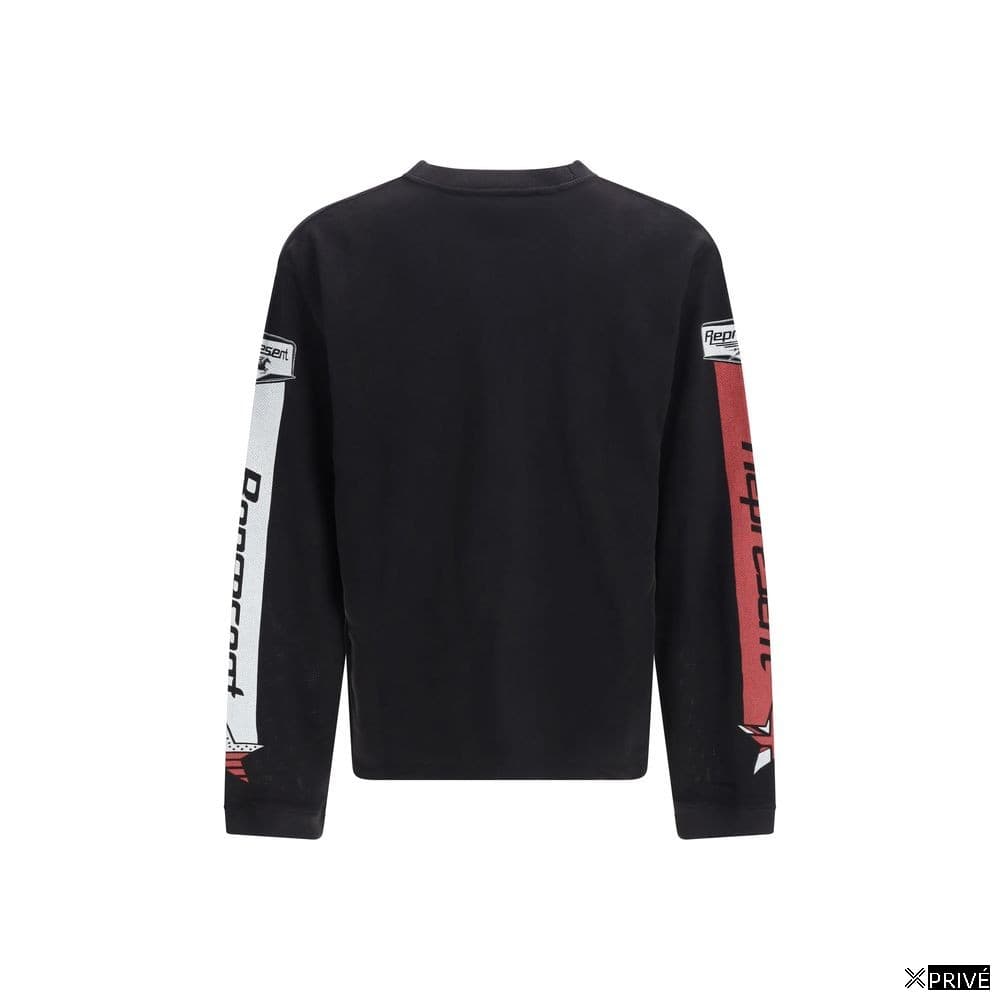 T-shirt noir en Coton — 2