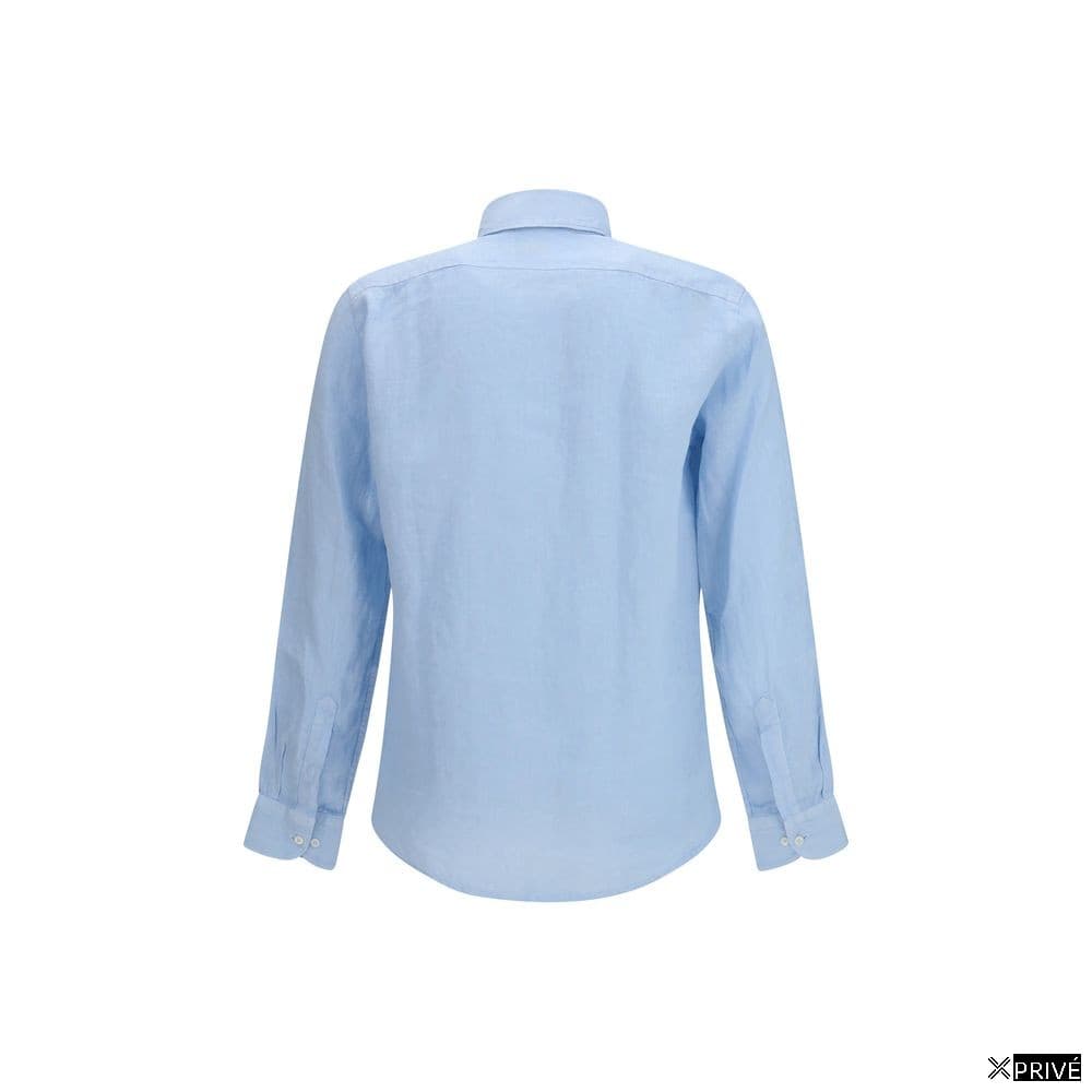 Chemise bleue en Lin — 2