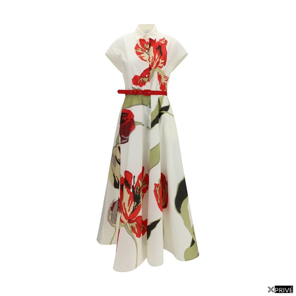 Robe multicolore en Coton — 1