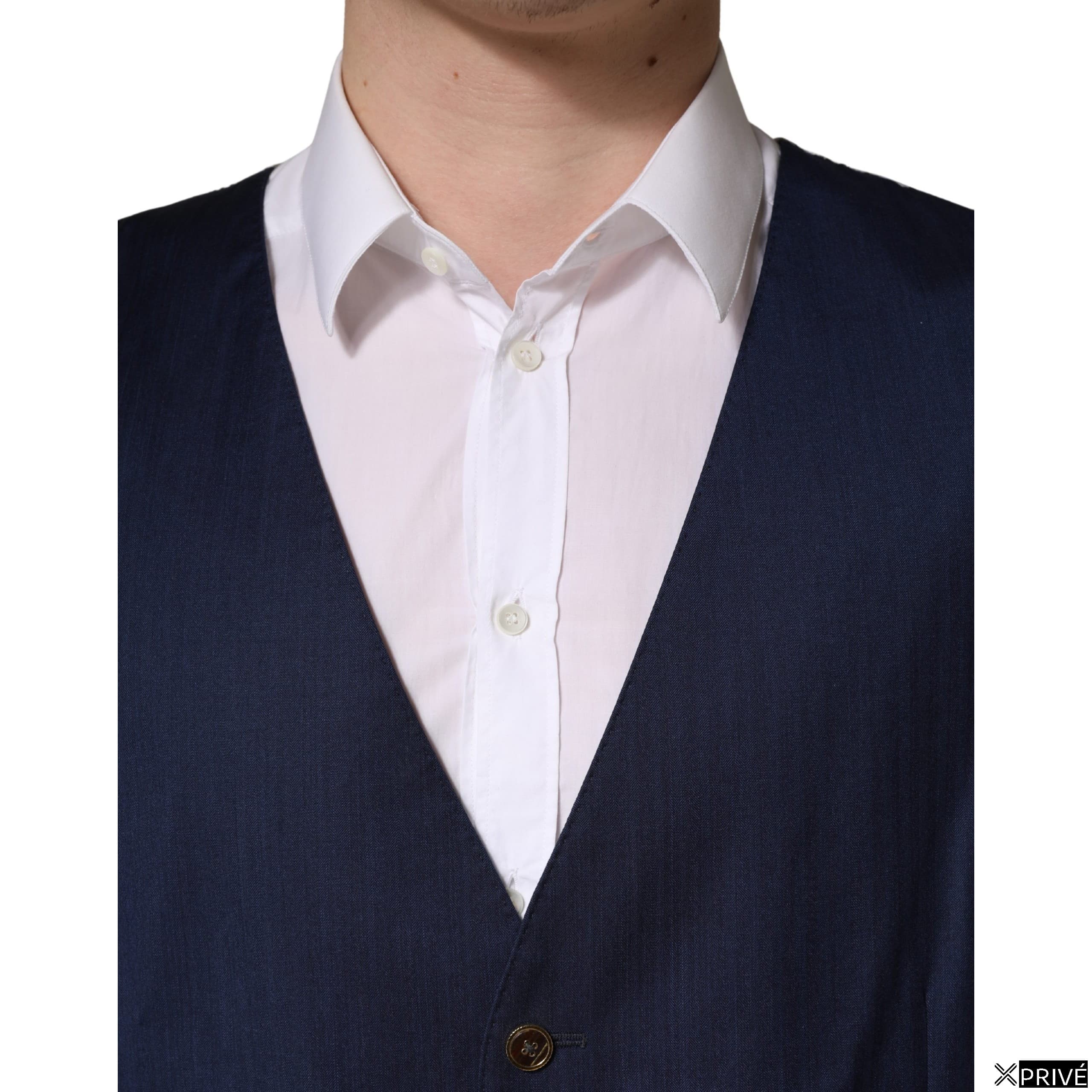 Gilet bleu marine — 5