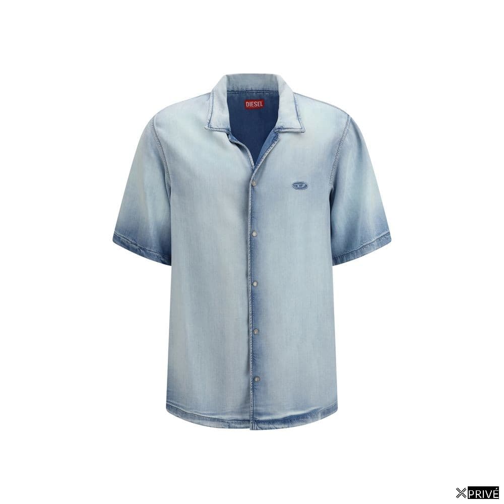 Chemise bleue en Lyocell — 1