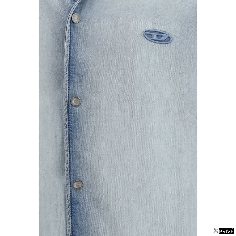 Chemise bleue en Lyocell — 3
