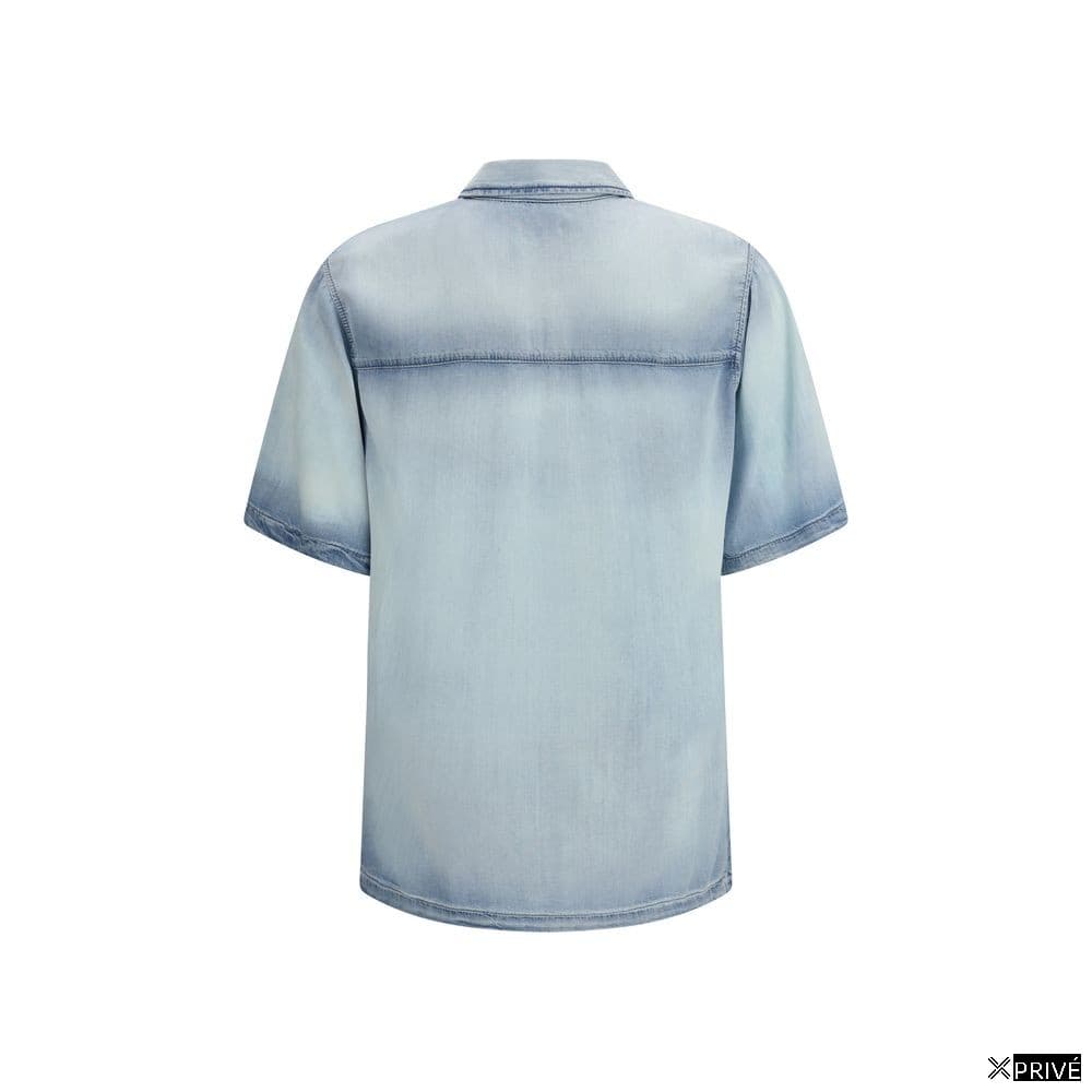 Chemise bleue en Lyocell — 2