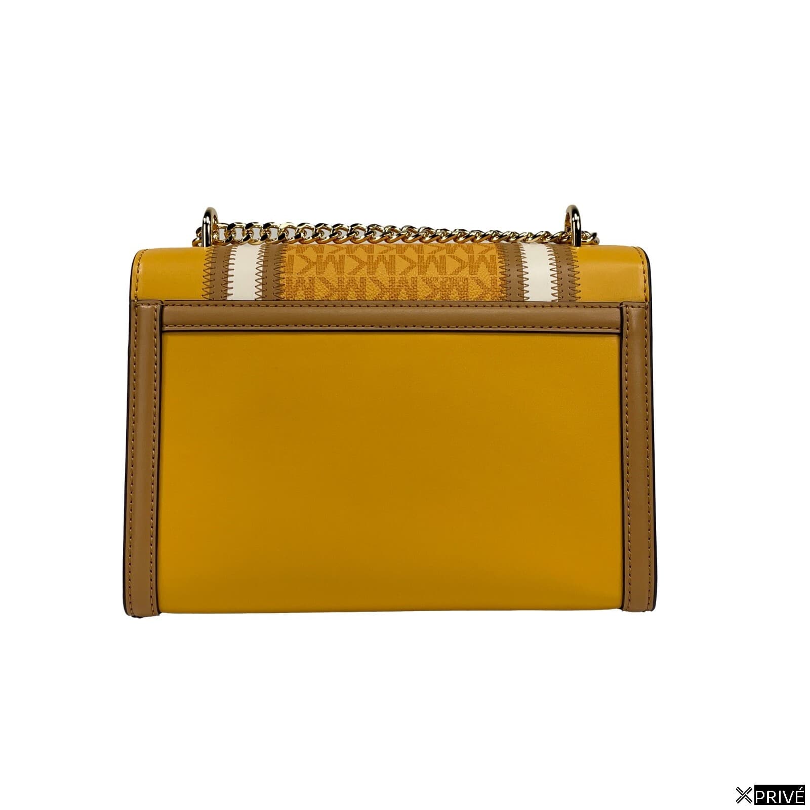 Sac bandoulière doré en PVC — 3