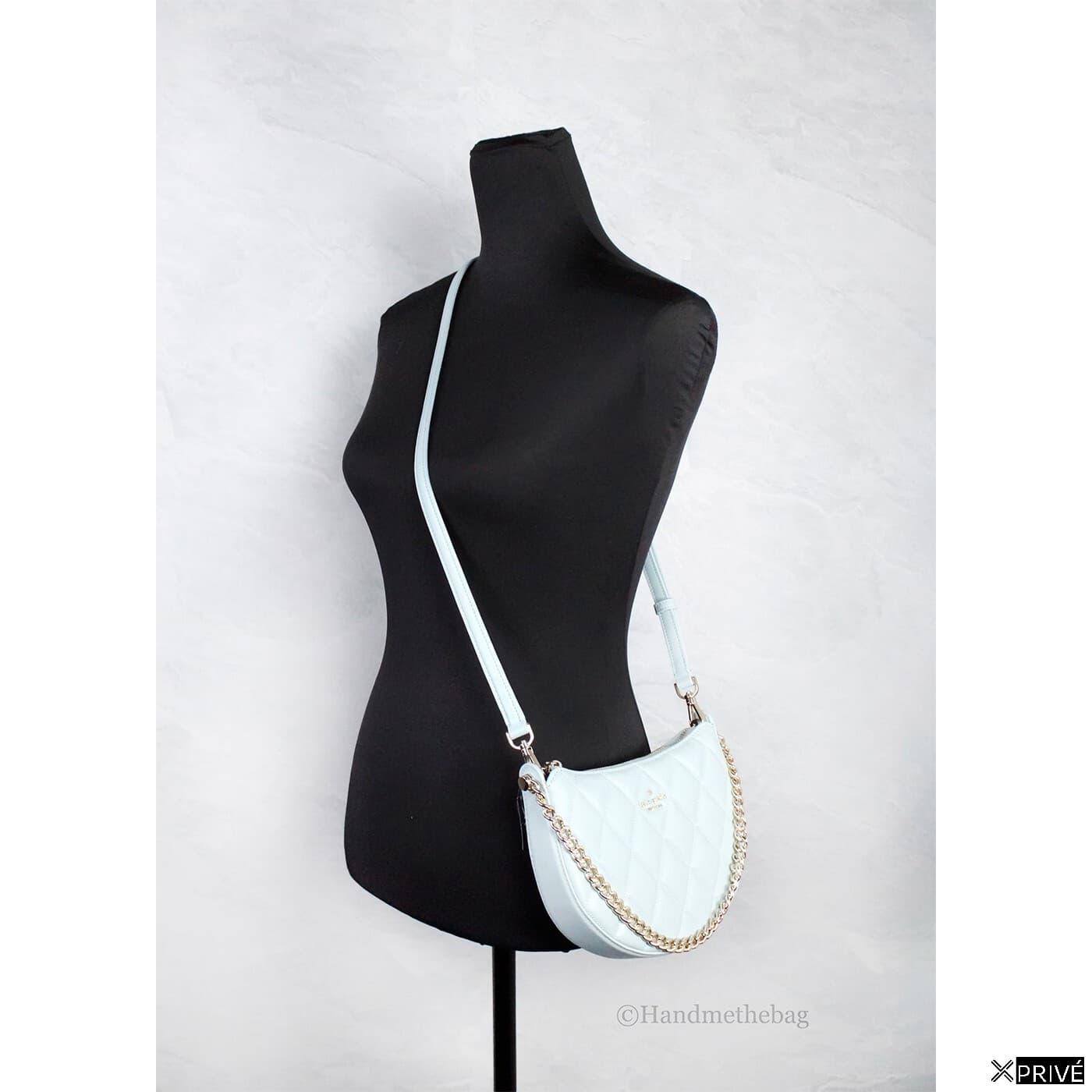 Sac porté croisé doré en Cuir — 2