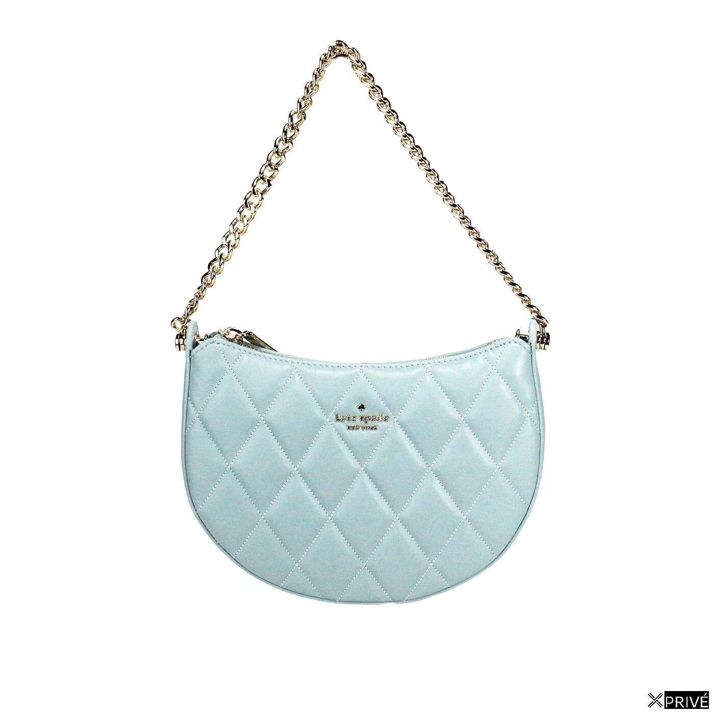 Sac porté croisé doré en Cuir — 1