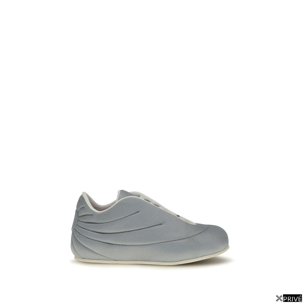Chaussures de sport grises en Polyester — 1
