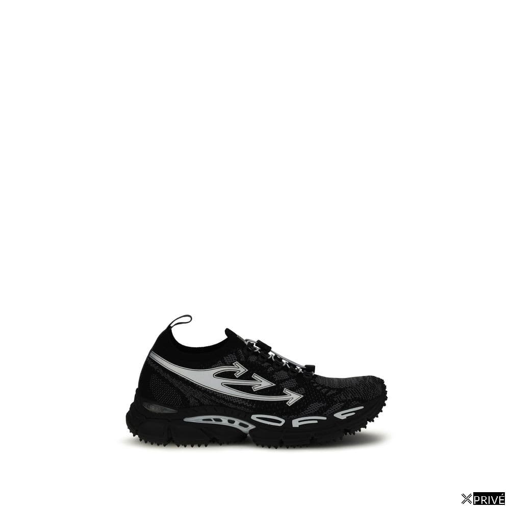 Chaussures de sport noires en Polyester — 1