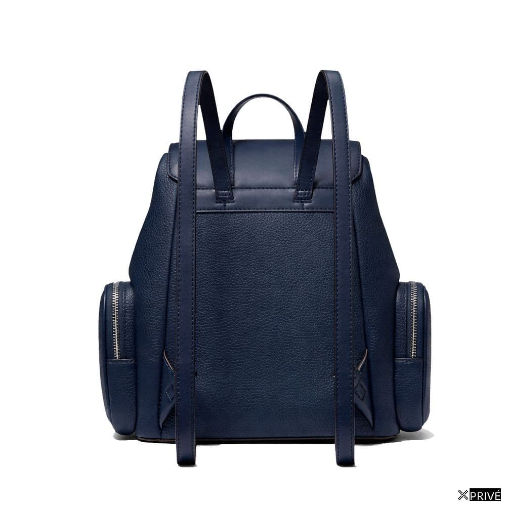 Sac à dos bleu en Fourrure — 2