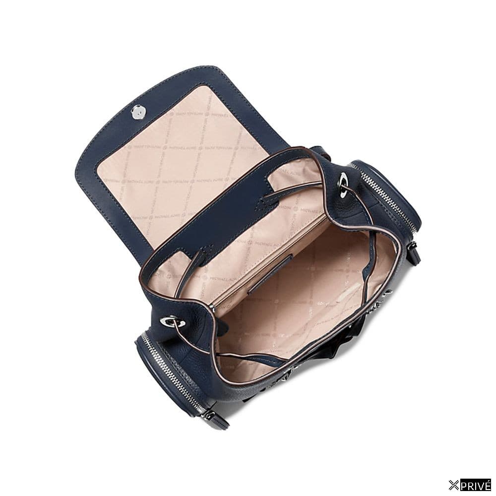 Sac à dos bleu en Fourrure — 3