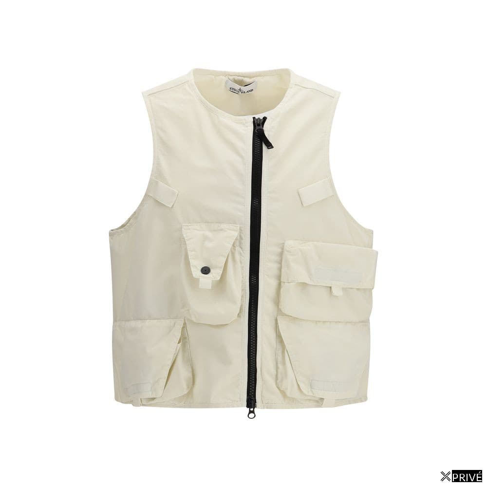 Blazer beige en Coton — 1