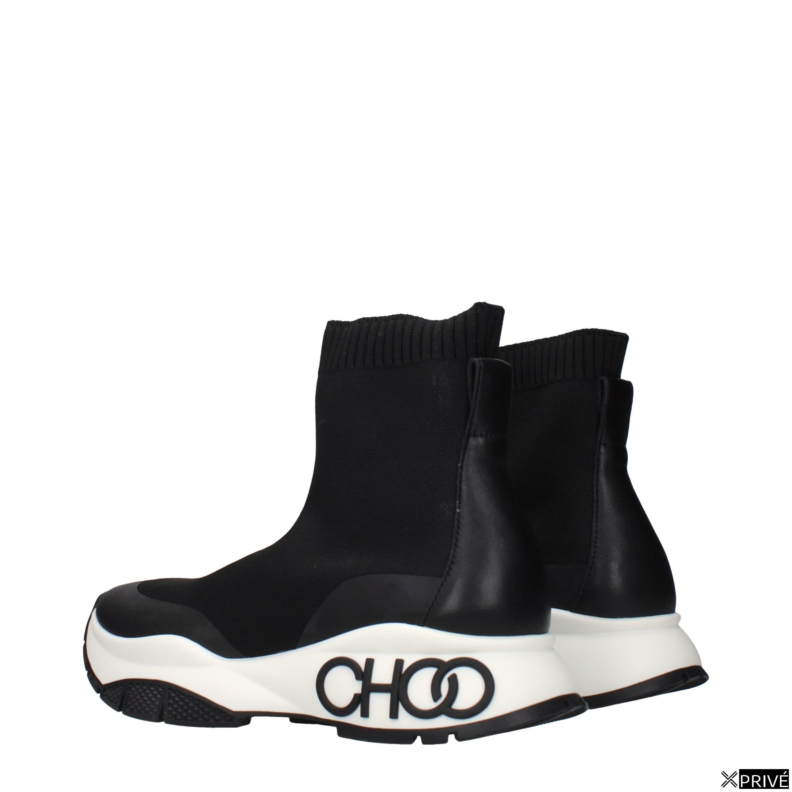 Bottes noires en Tissu — 4