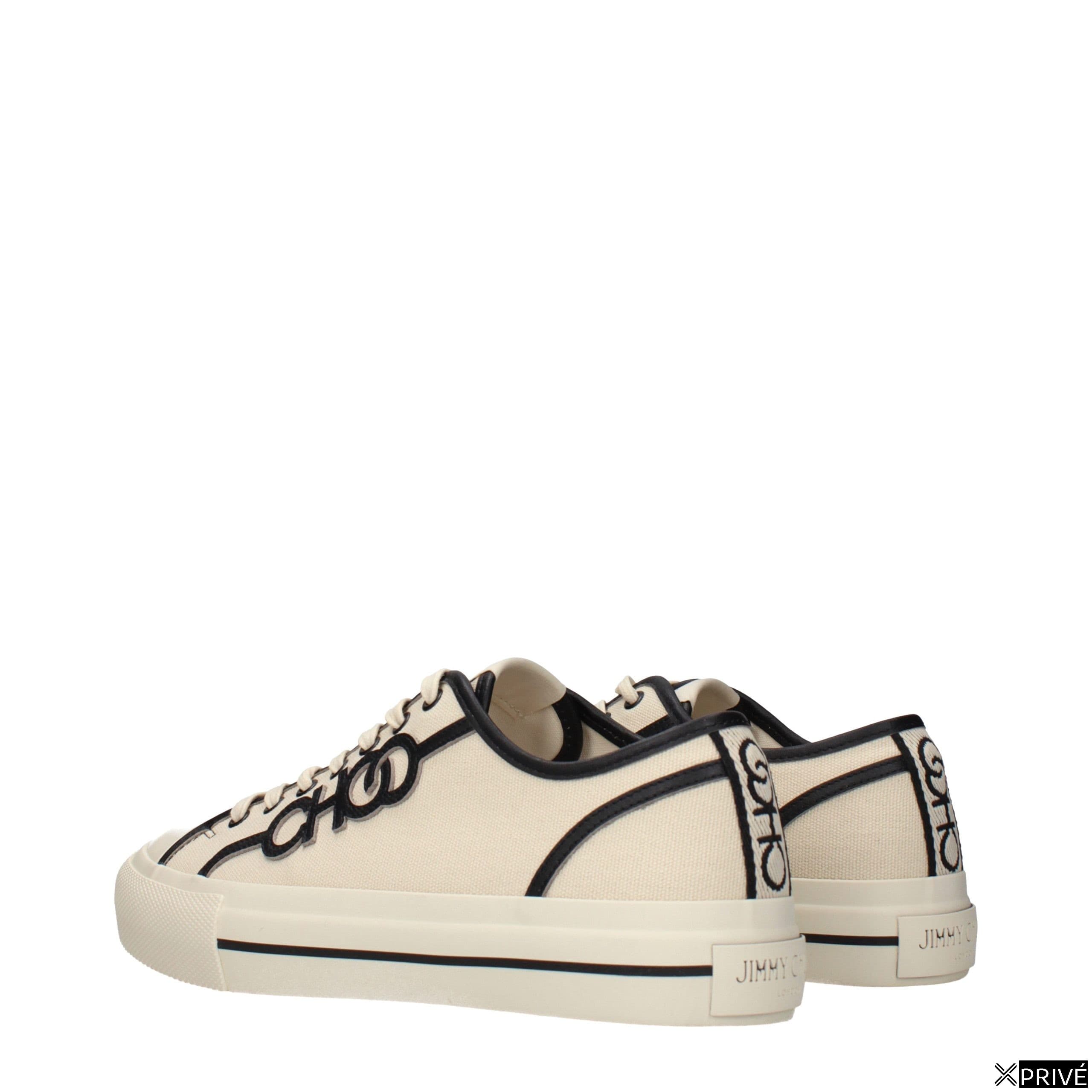 Chaussures de sport beiges en Tissu — 4