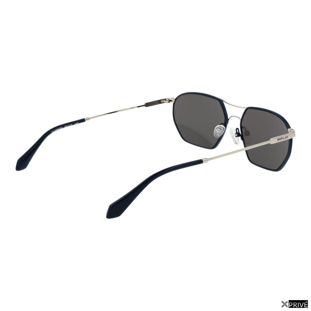 Lunettes de soleil argentées — 3