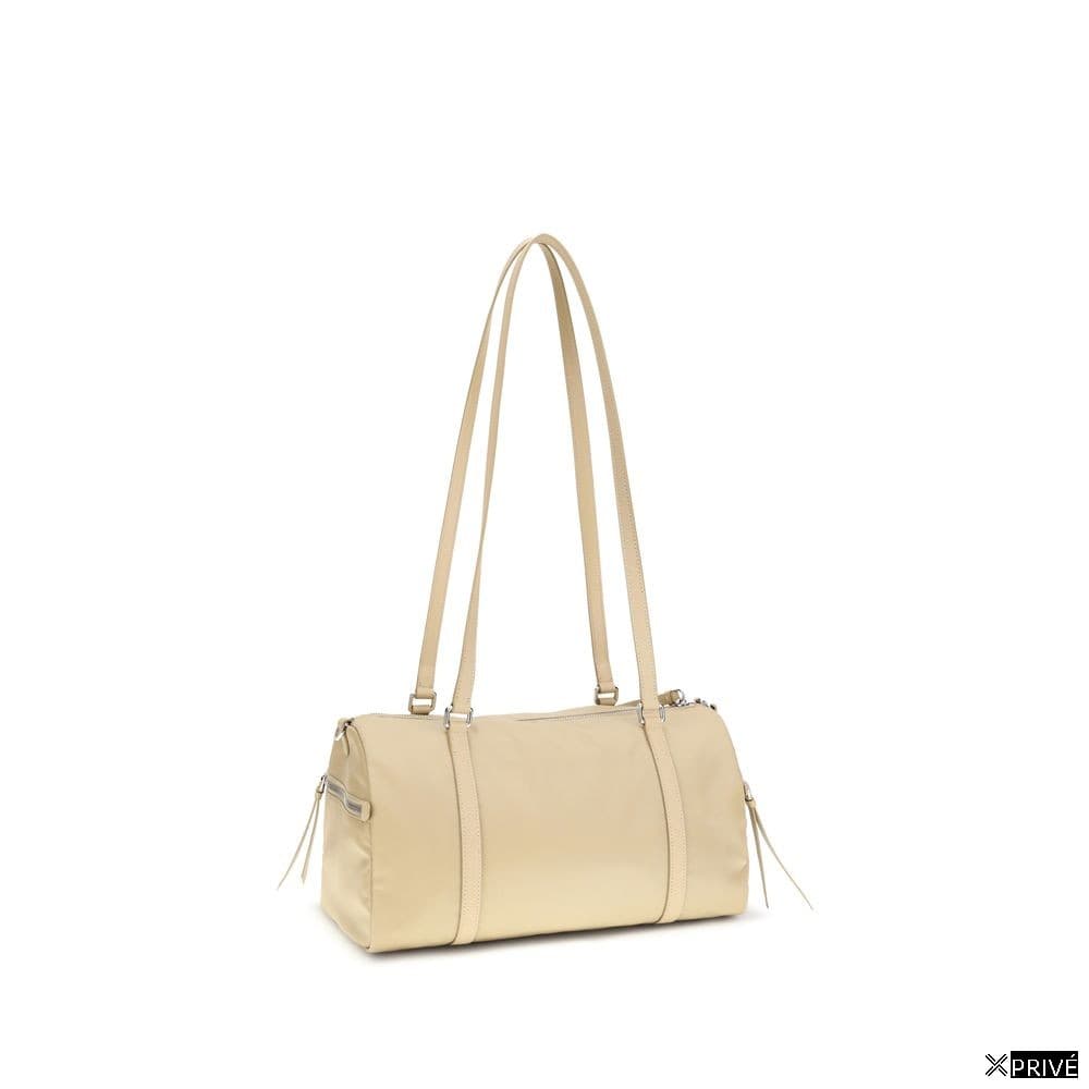 Sac bandoulière beige en Polyamide — 2