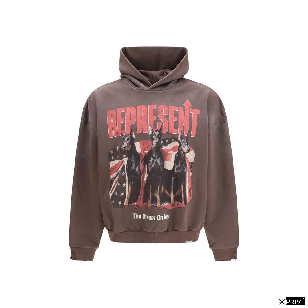 Pull brun en Coton — 1