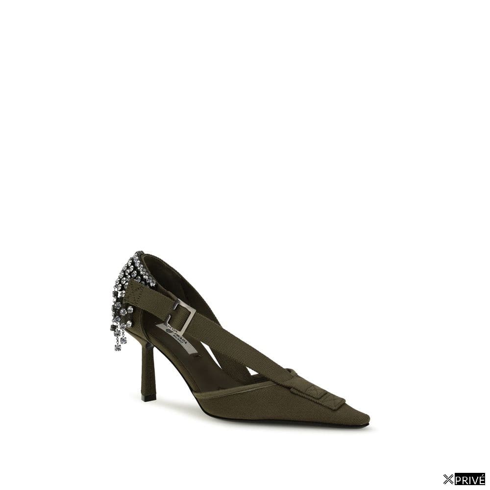 Escarpin multicolore en Coton — 2