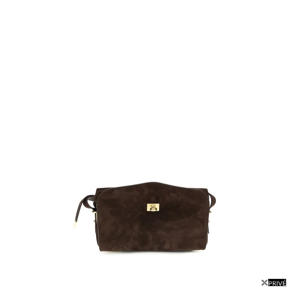 Sac bandoulière brun — 1