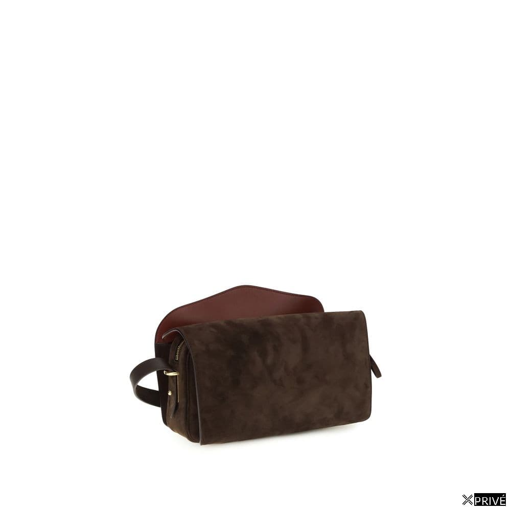 Sac bandoulière brun — 3