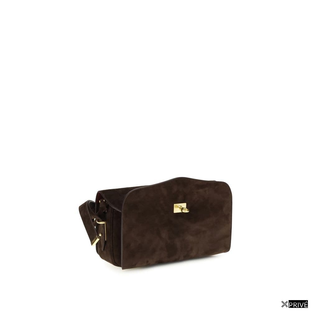 Sac bandoulière brun — 2