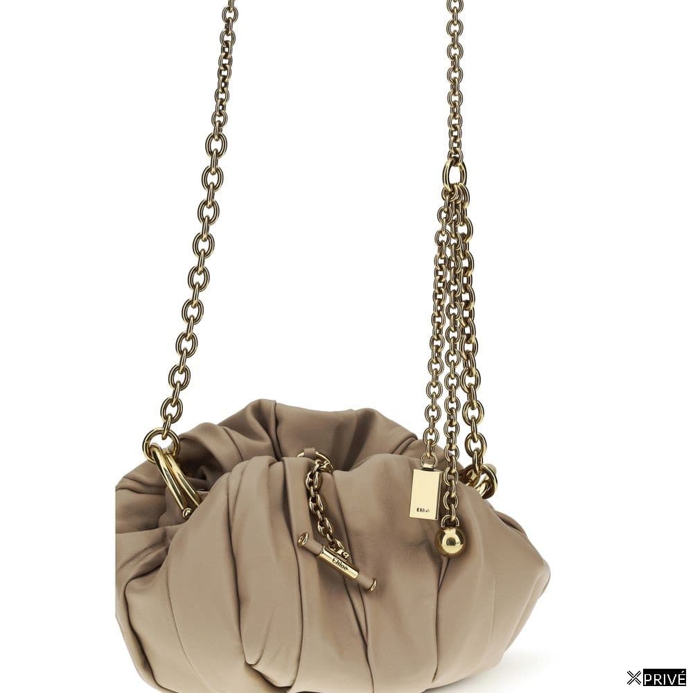 Sac bandoulière beige — 4
