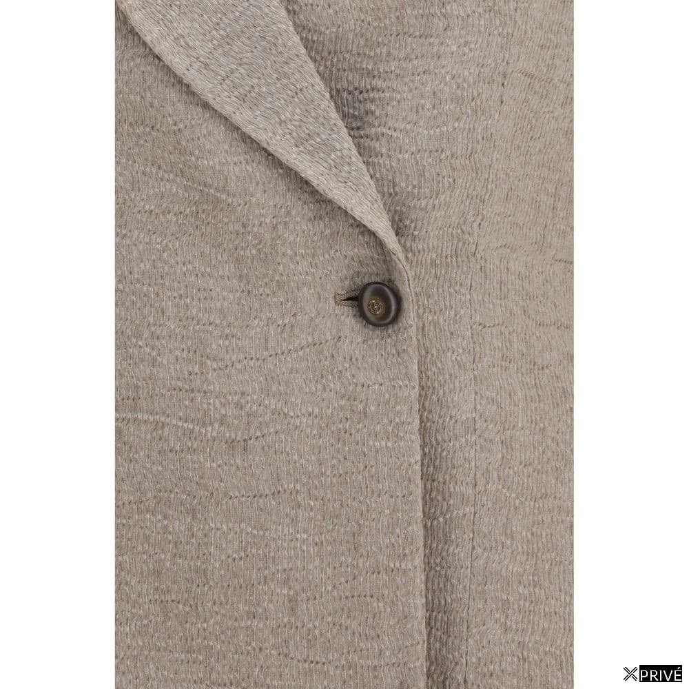 Costume et blazer beige en Lin — 3