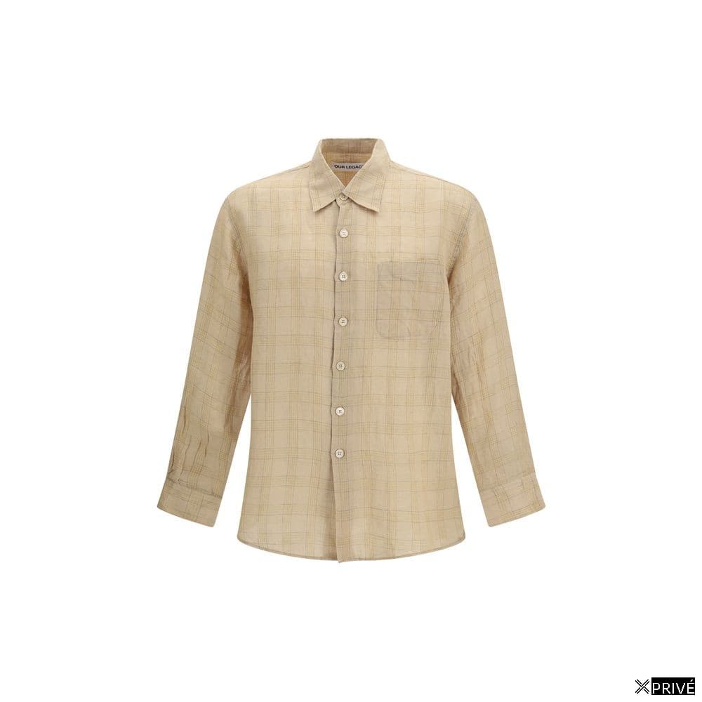 Chemise beige en Coton — 1