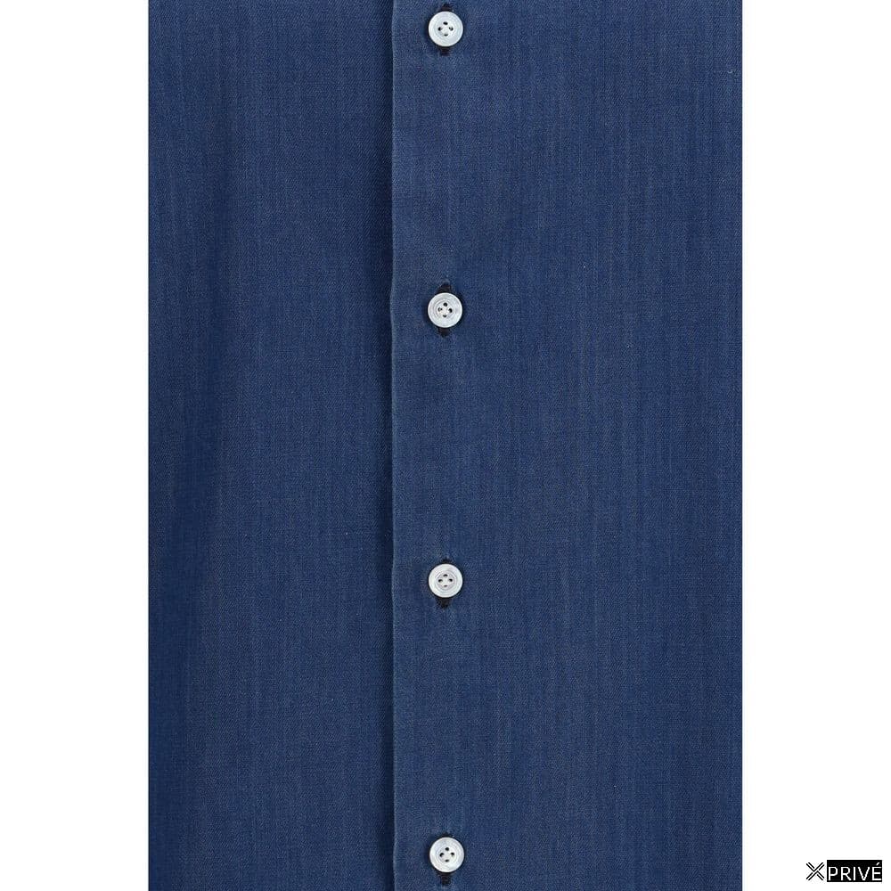 Chemise bleue en Coton — 3