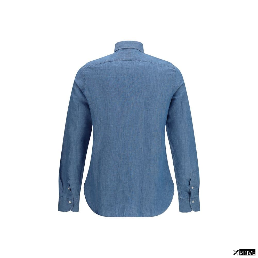 Chemise bleue en Coton — 2