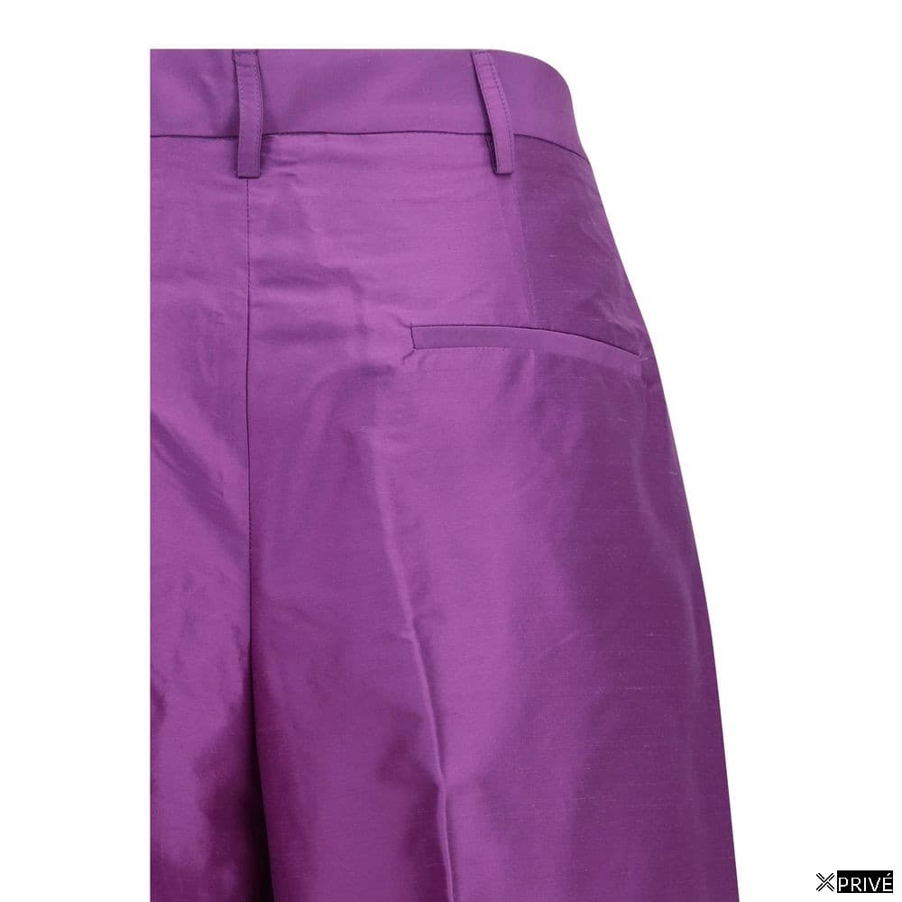 Jeans violet en Soie — 3