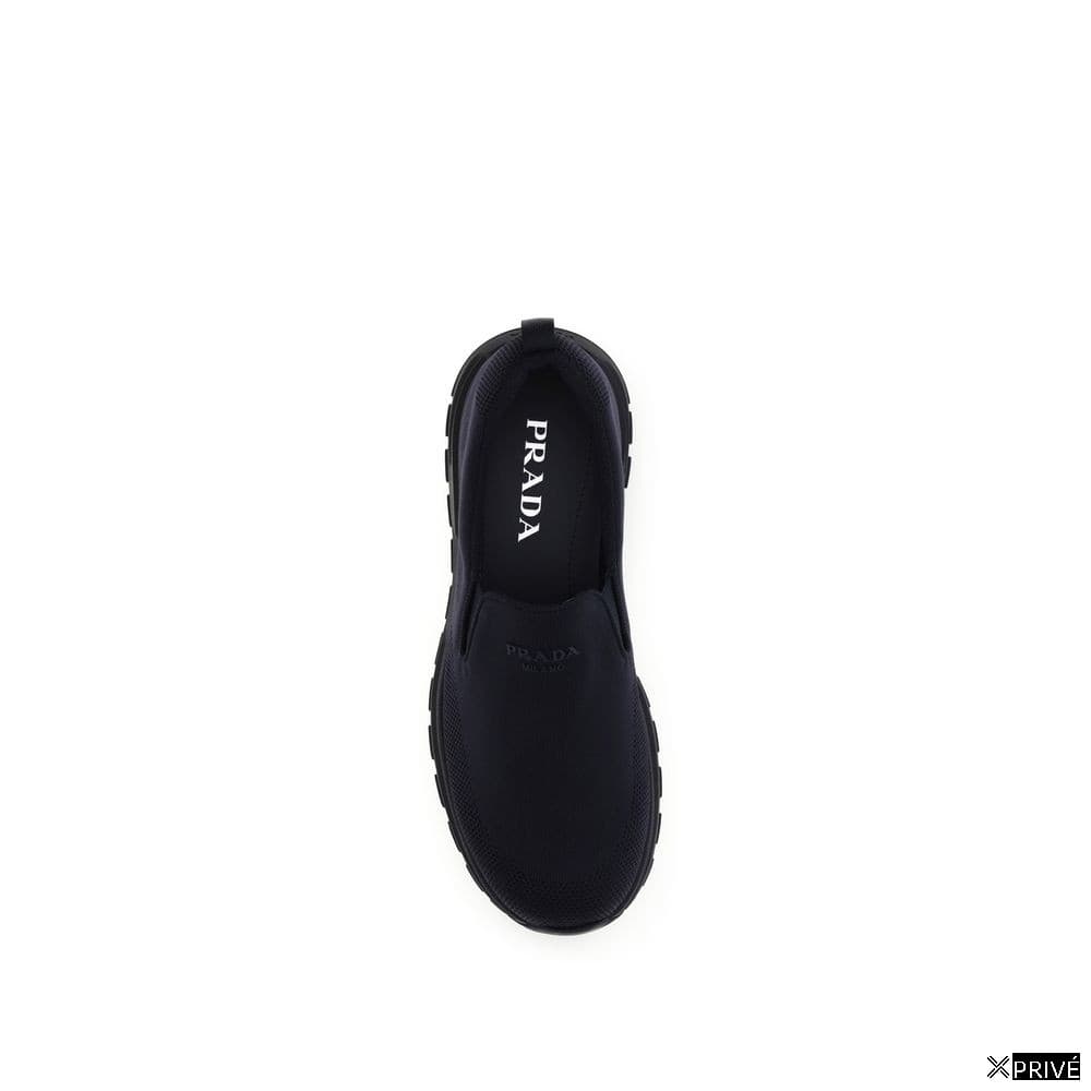 Chaussures de sport bleues en Tissu — 4