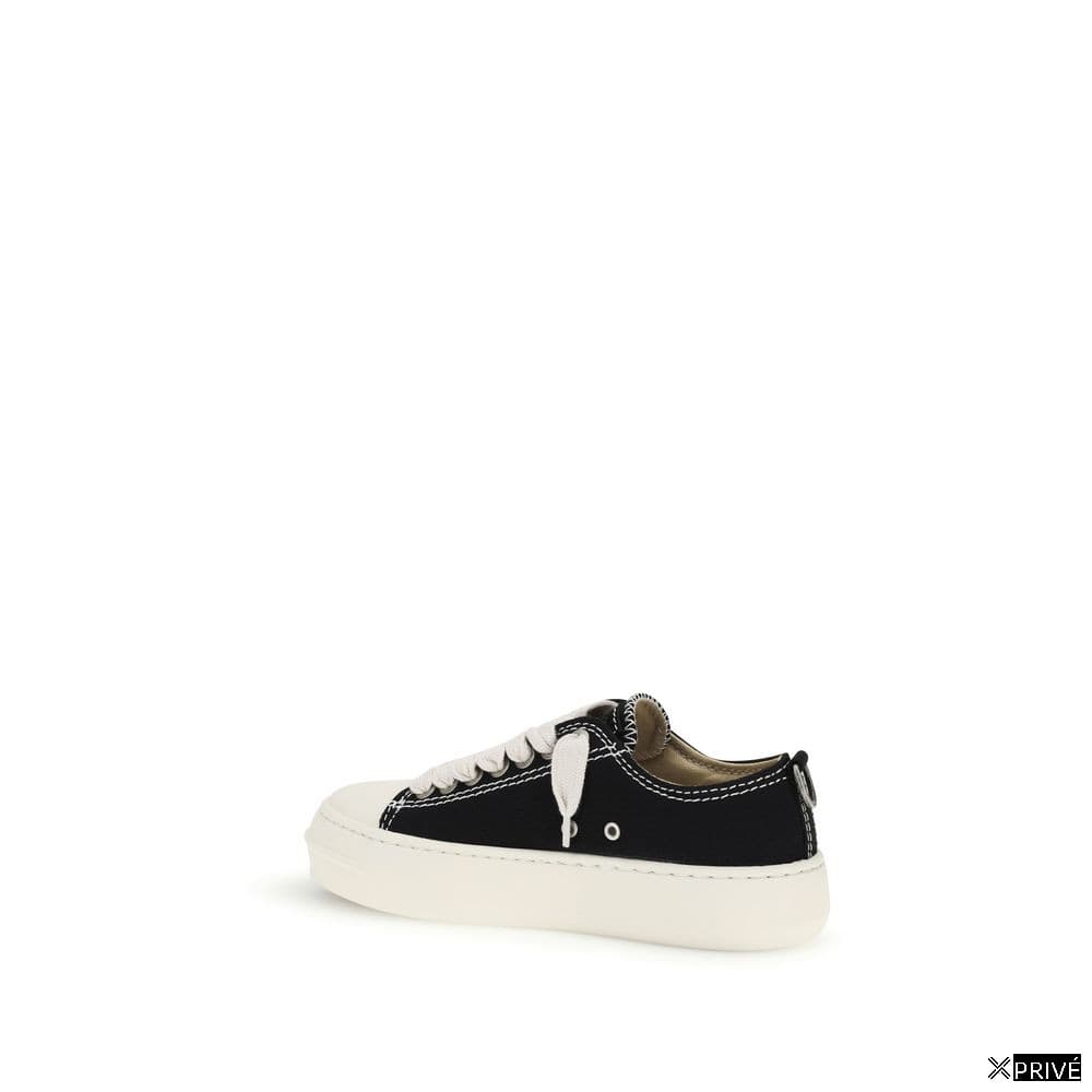Chaussures de sport noires en Coton — 3