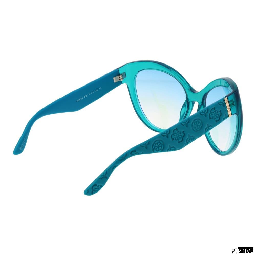 Lunettes de soleil turquoises — 3