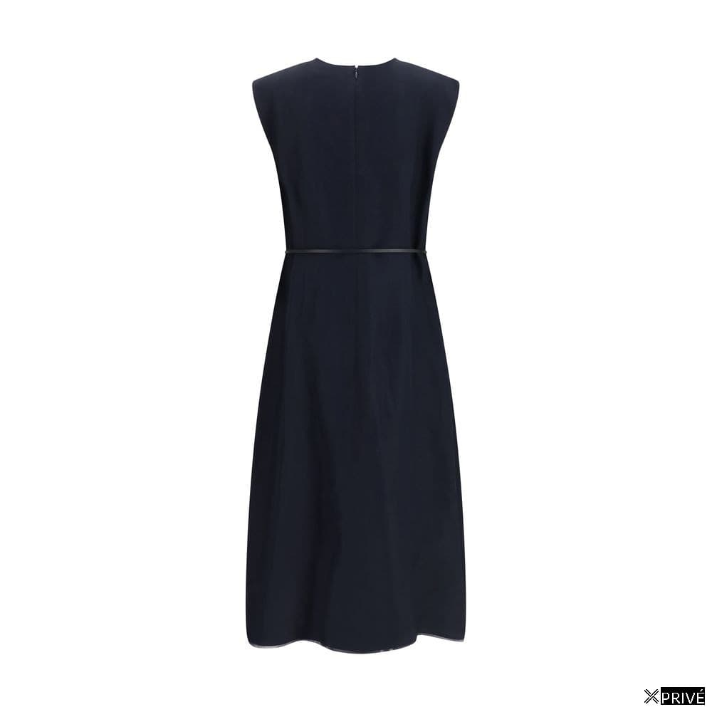 Robe bleue en Viscose — 2