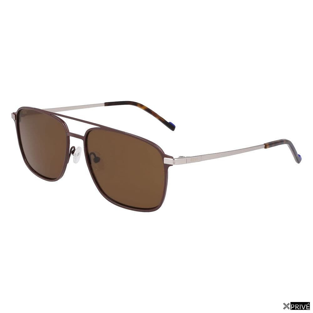 Lunettes de soleil grises en Titane — 1