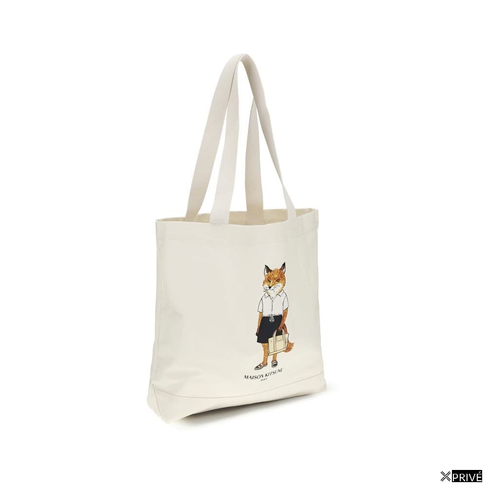 Sac à main beige en Coton — 2