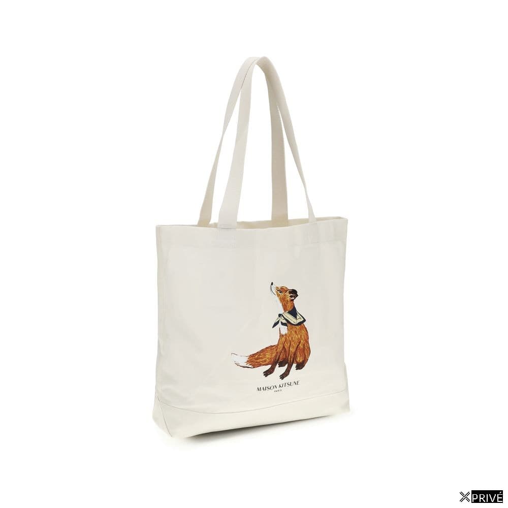 Sac à main beige en Coton — 2