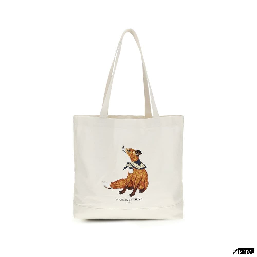 Sac à main beige en Coton — 1