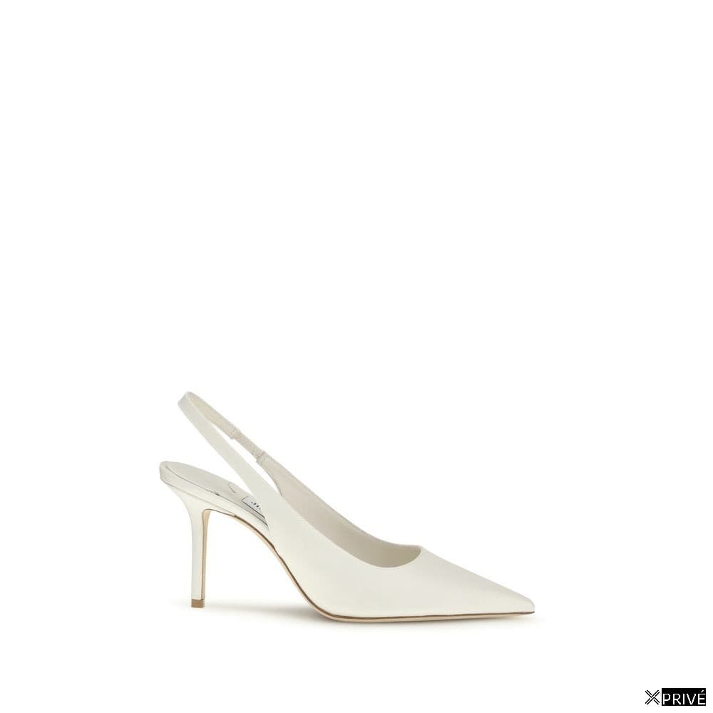 Escarpin blanche en Soie — 1