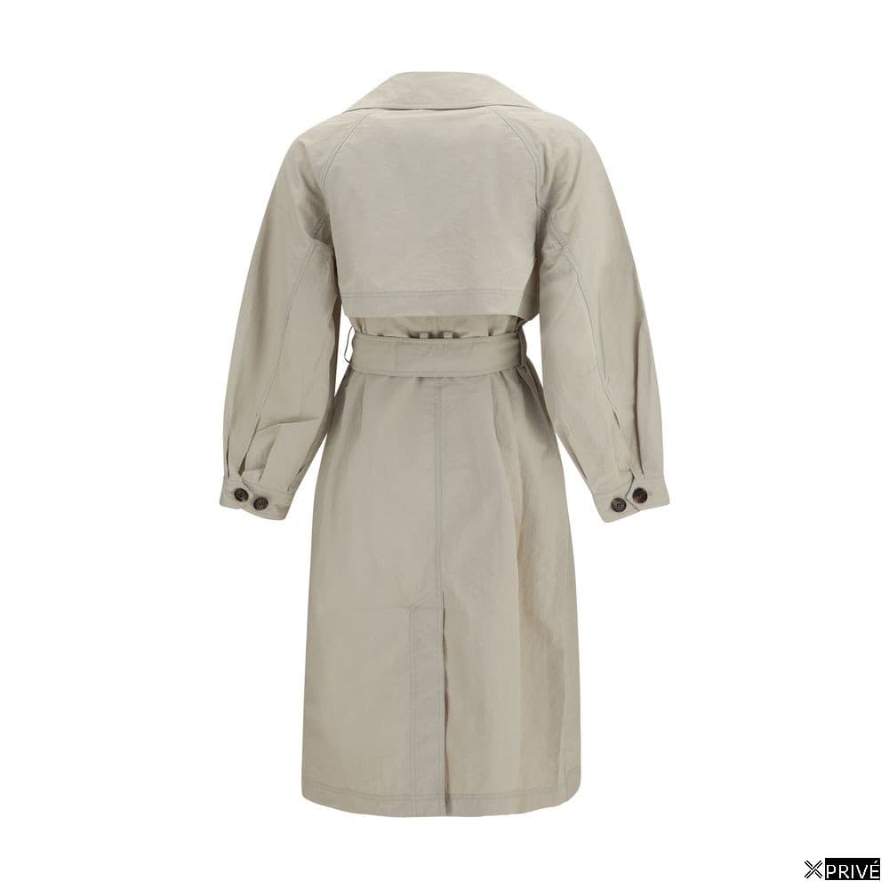 Trench beige en Polyamide — 2