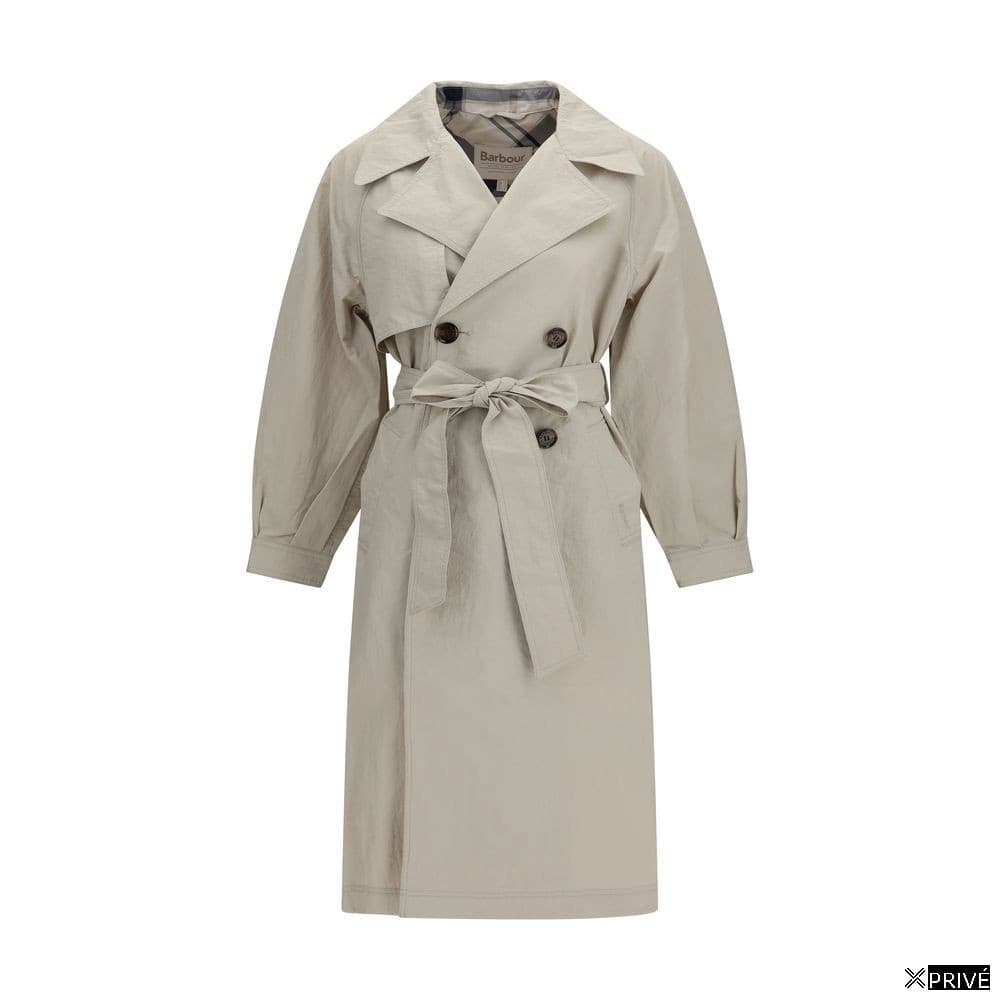 Trench beige en Polyamide — 1