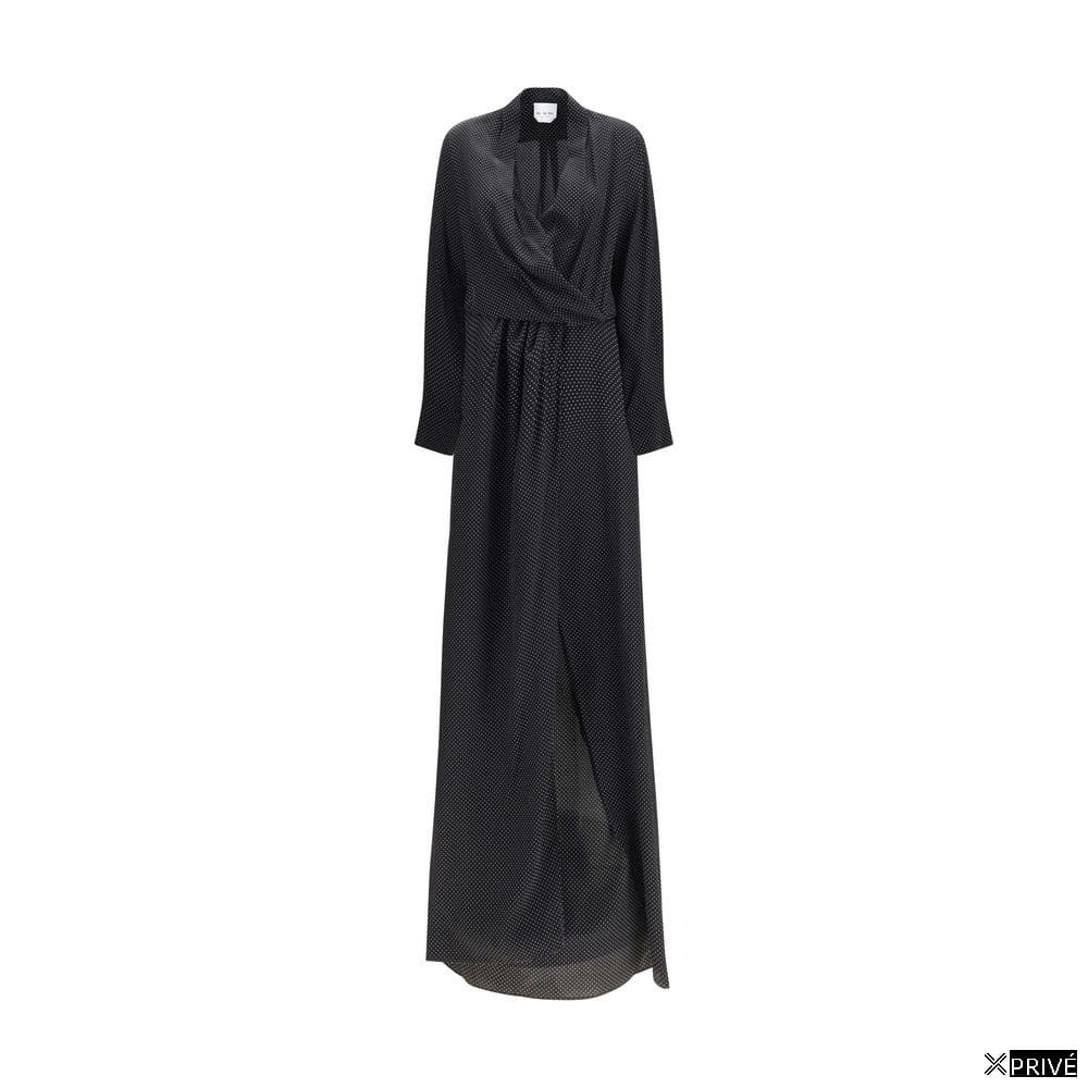 Robe noire en Soie — 1
