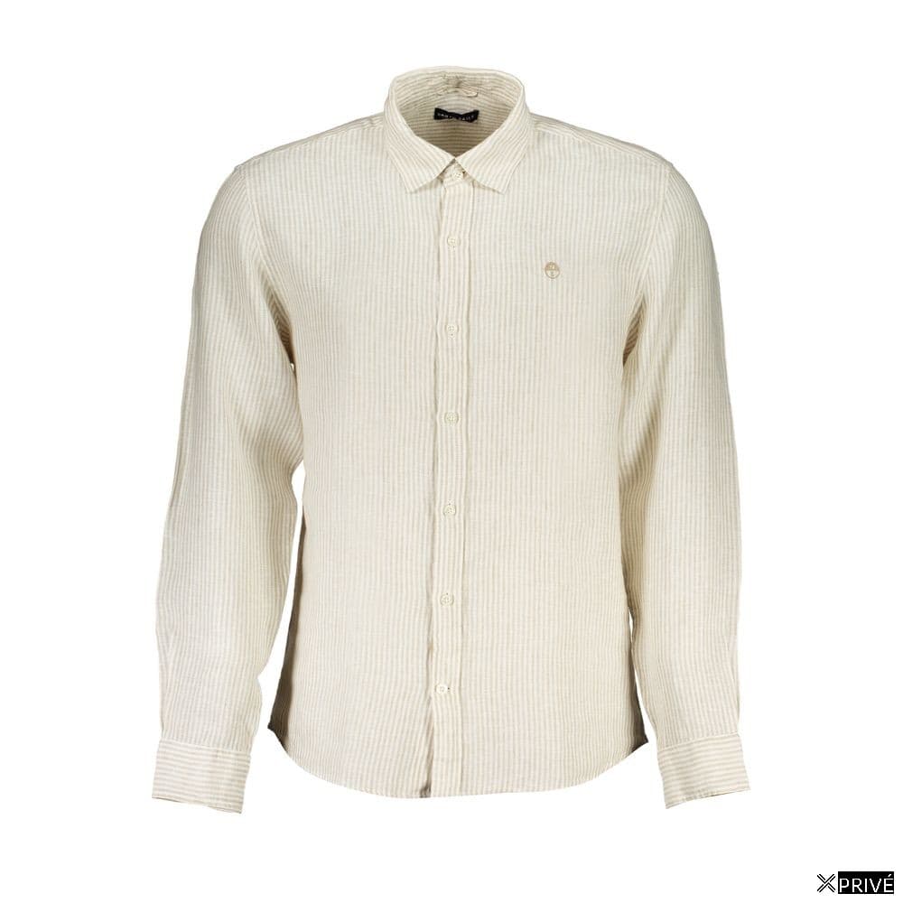 Chemise beige en Linen — 1