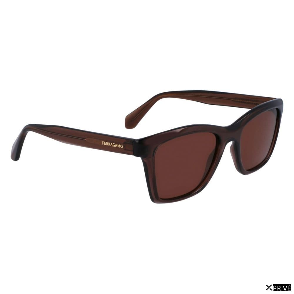 Lunettes de soleil brunes en Injecté — 3